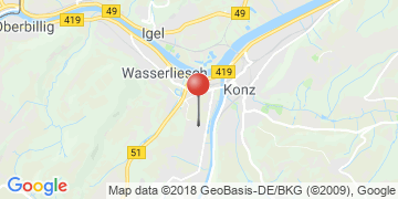 Wegbeschreibung - Google Maps anzeigen