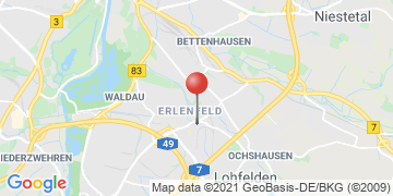 Wegbeschreibung - Google Maps anzeigen